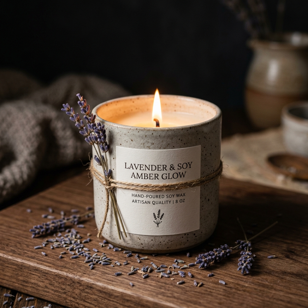 Lavender Soy Candle